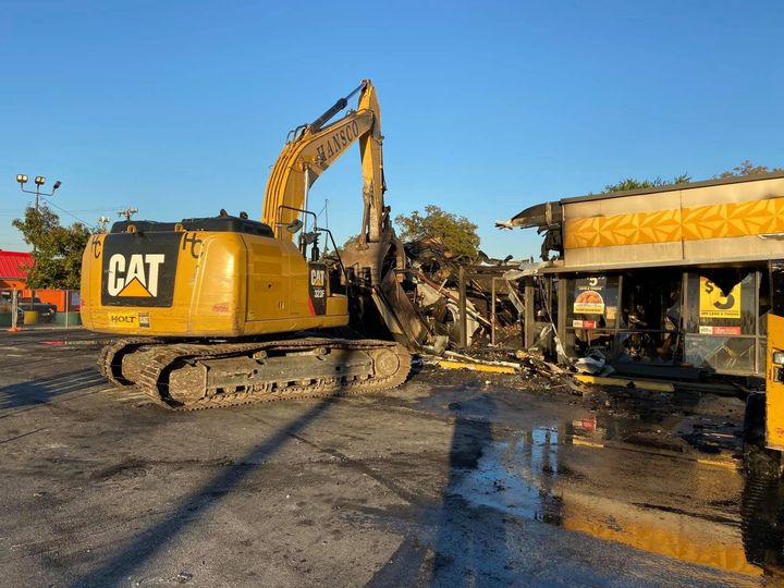Commercial Demolition project by Hansco, Inc.