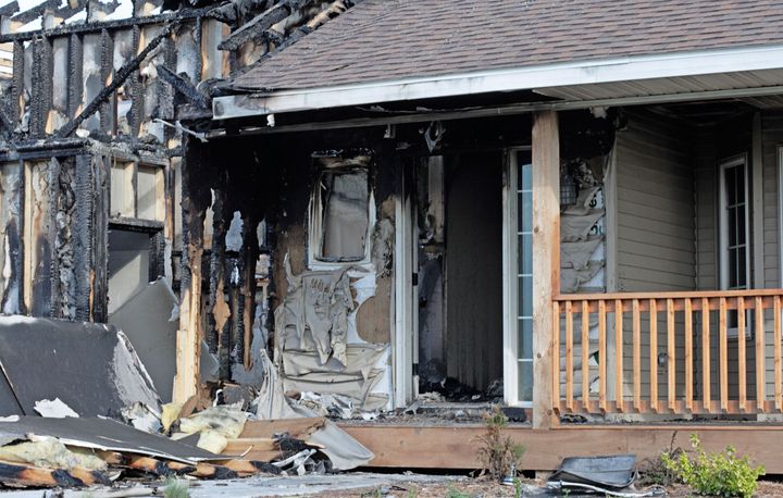 Fire Damage Removal project by Hansco, Inc.
