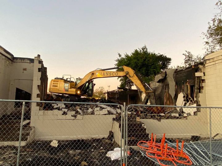 Structure Removal project by Hansco, Inc.